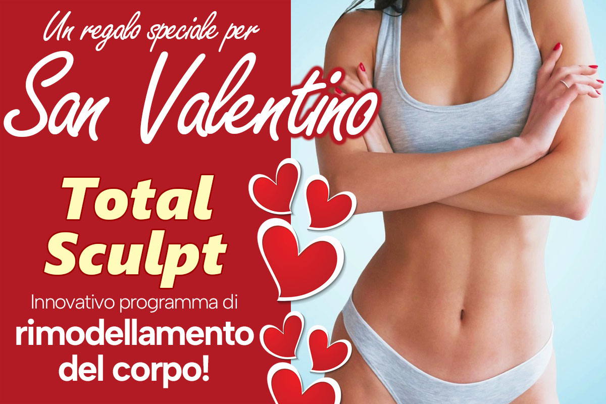 Total Sculpt San Valentino 2025, un regalo davvero speciale Total Sculpt San Valentino 2025, un regalo davvero speciale